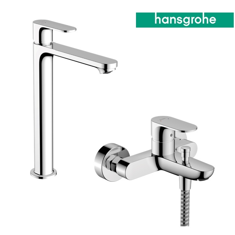 hansgrohe Rebris S 72590, -000 + 72440, -000 Tall Mixer Set