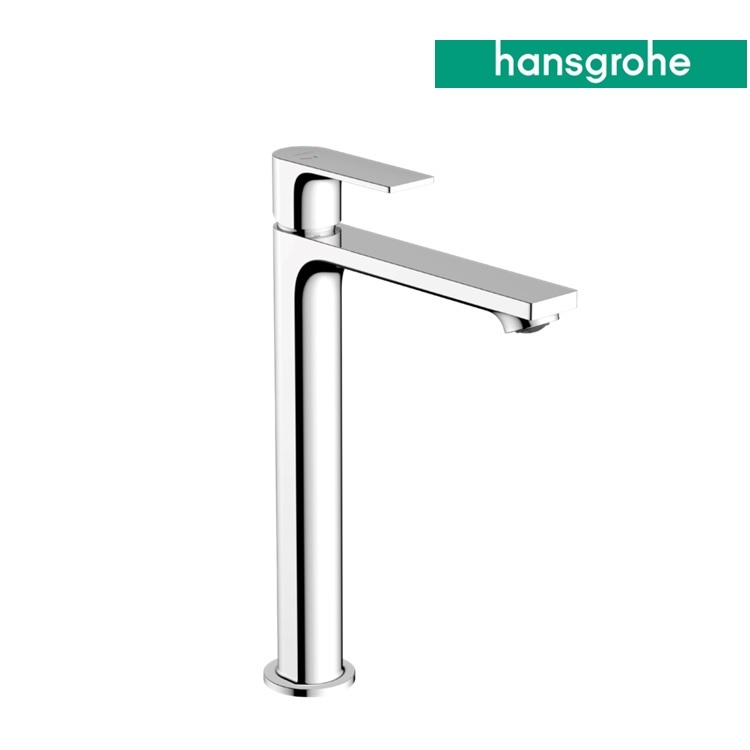 hansgrohe Rebris E 72591, -000 (72581, -000) Single Lever Tall Basin Mixer CoolStart EcoSmart with pop-up waste
