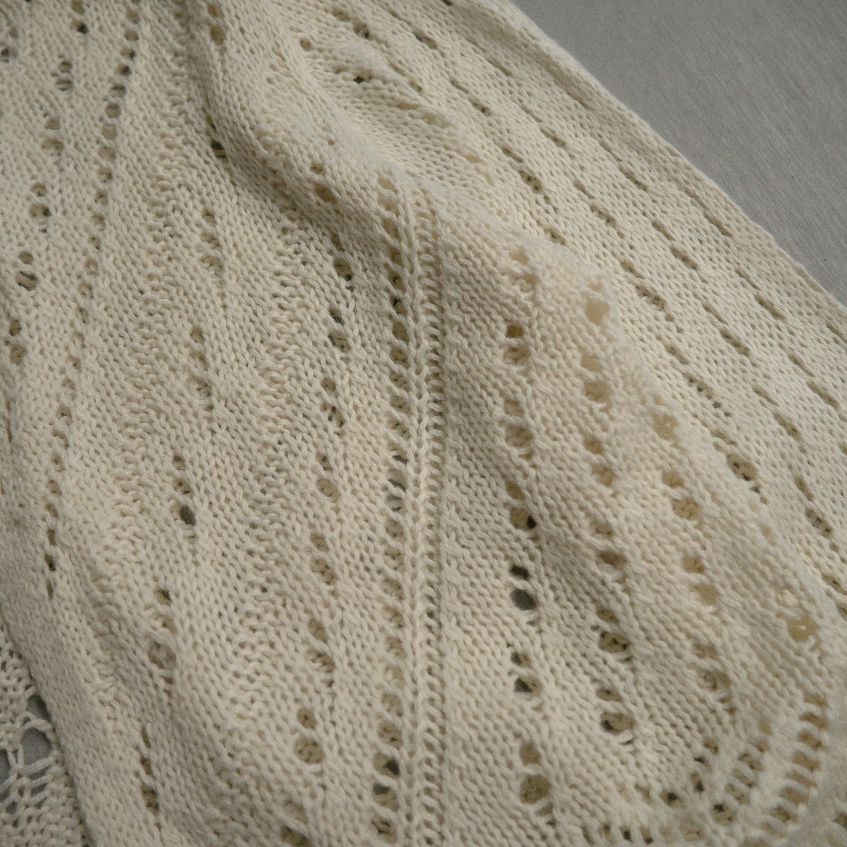 VINTAGE KNIT TOPS 米白 鉤針 長袖 短版 針織 罩衫 上衣