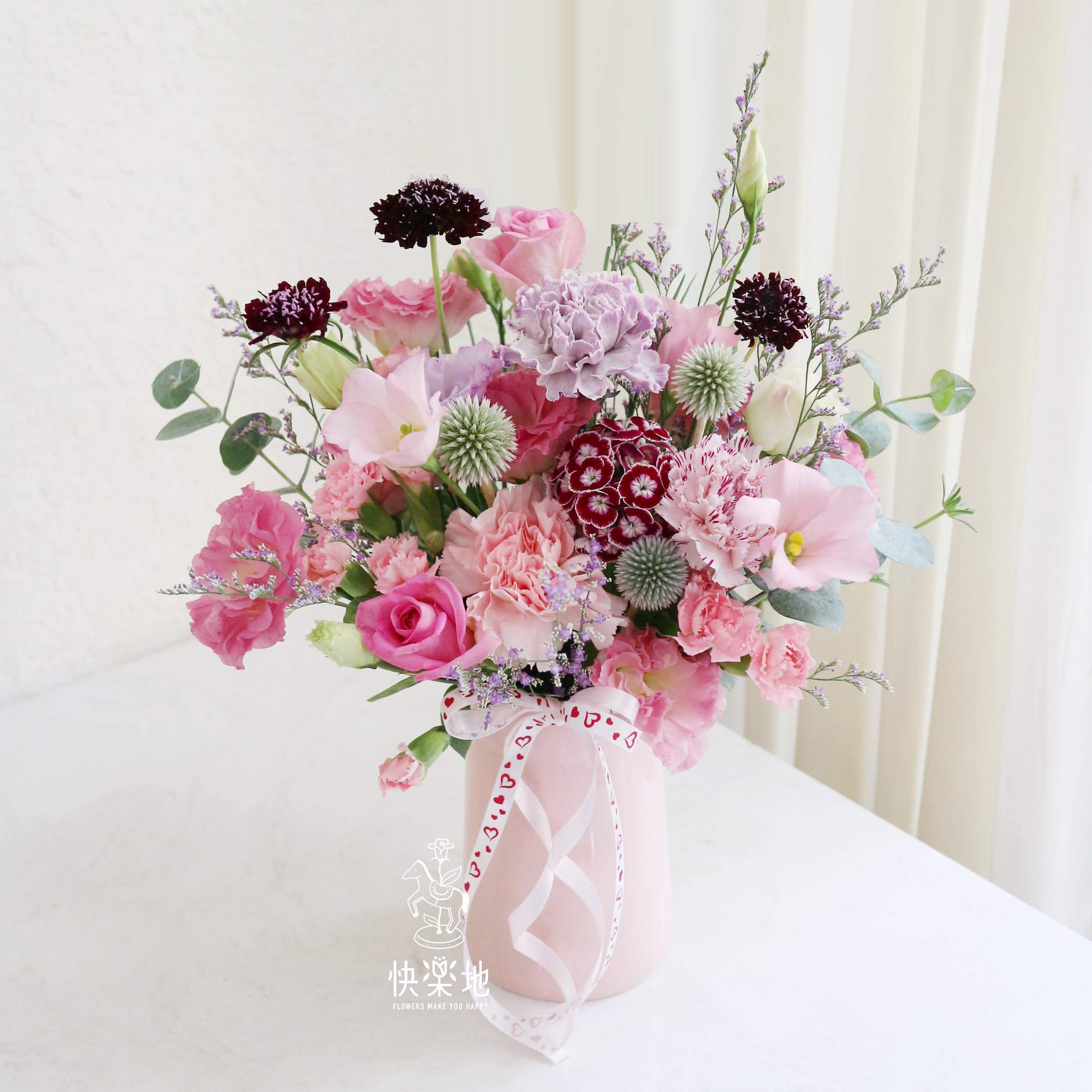 捧在手心的祝福 I 鮮花瓶花  AF230220