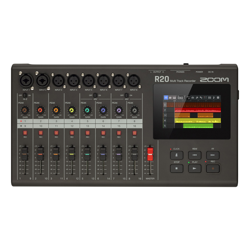 ZOOM R20 MultiTrak 多軌混(錄)音器