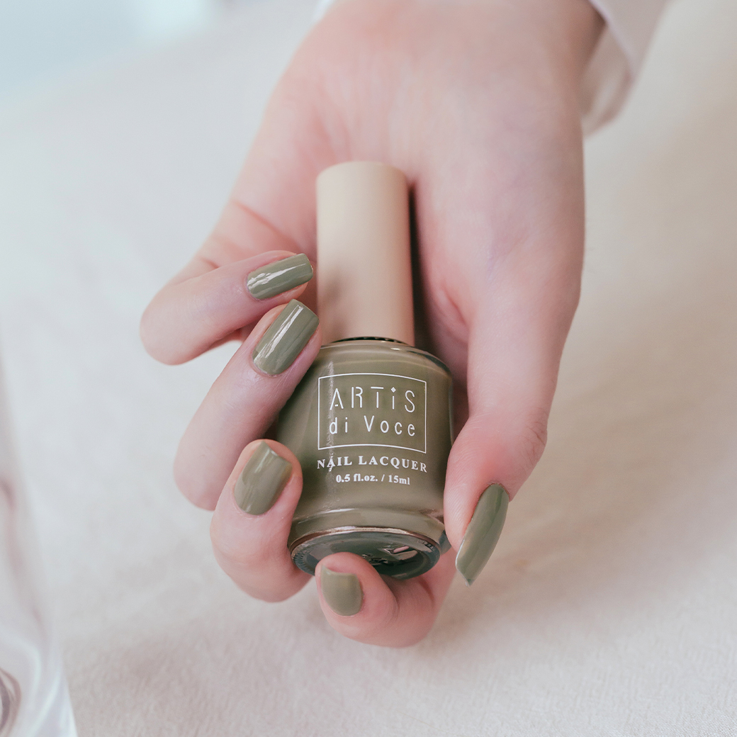 ARTiS di Voce × 林葉亭指甲油 JA26 冰豆沙綠