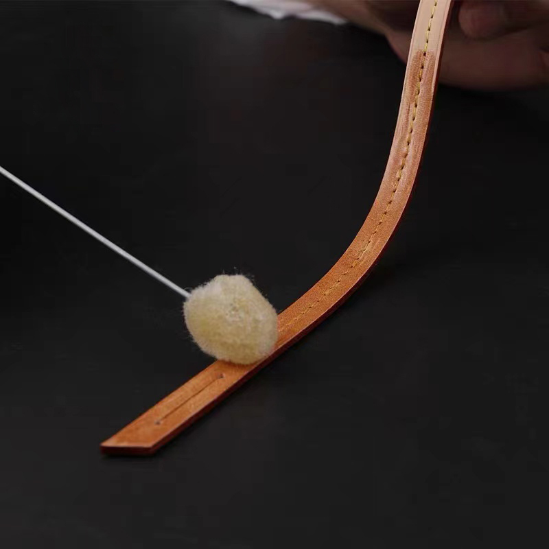 老花變色皮寬肩帶包包做舊變色油植鞣皮