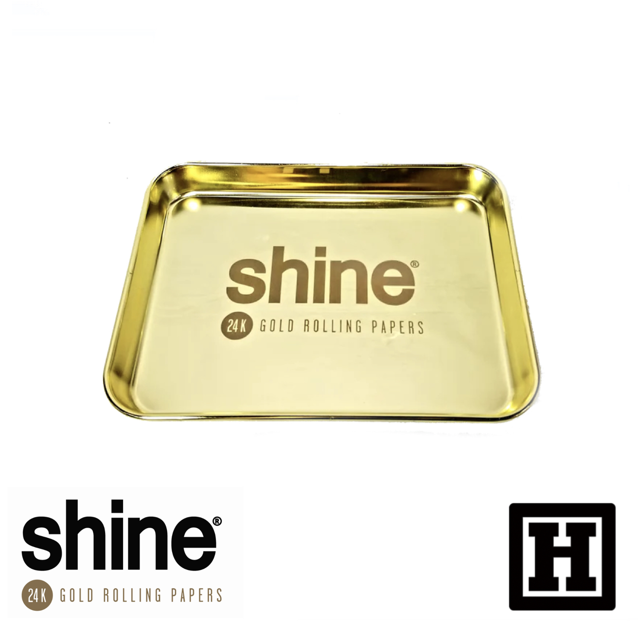 Shine 24K 黃金捲菸盤