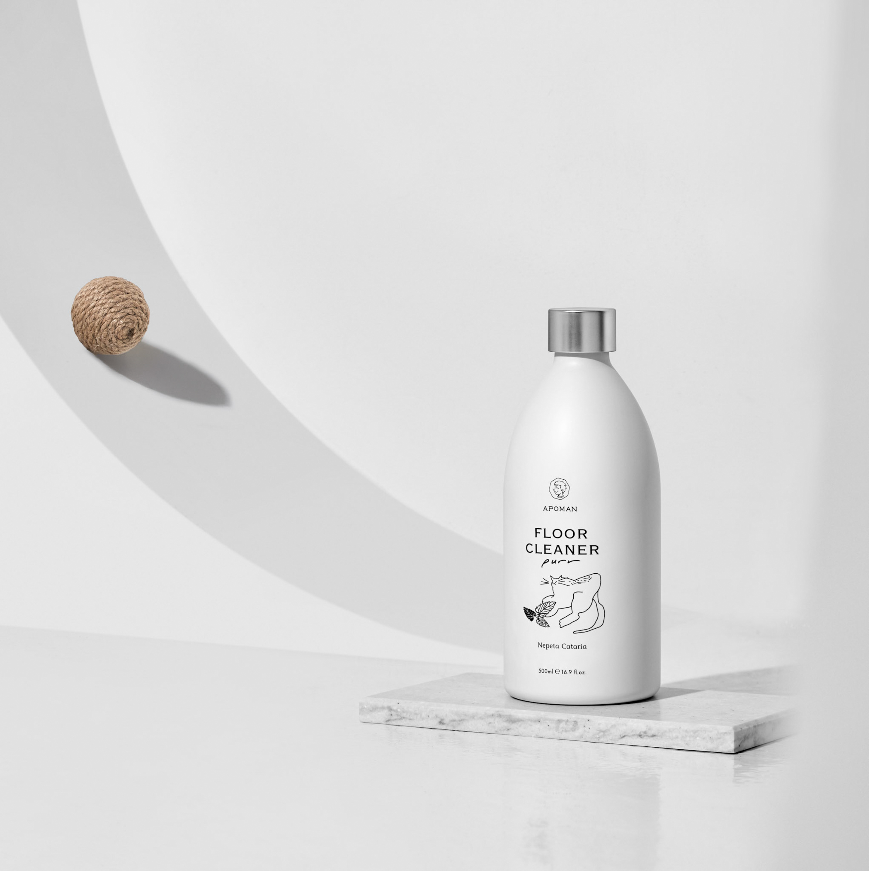 APOMAN 驅蟲少年® : 地板清潔劑『北美荊芥』/ 貓咪友善配方 (稀釋拖地後，不須再用清水擦拭！) <純貓薄荷成分> #貓咪紓壓 #中性溫和 #寵物除臭