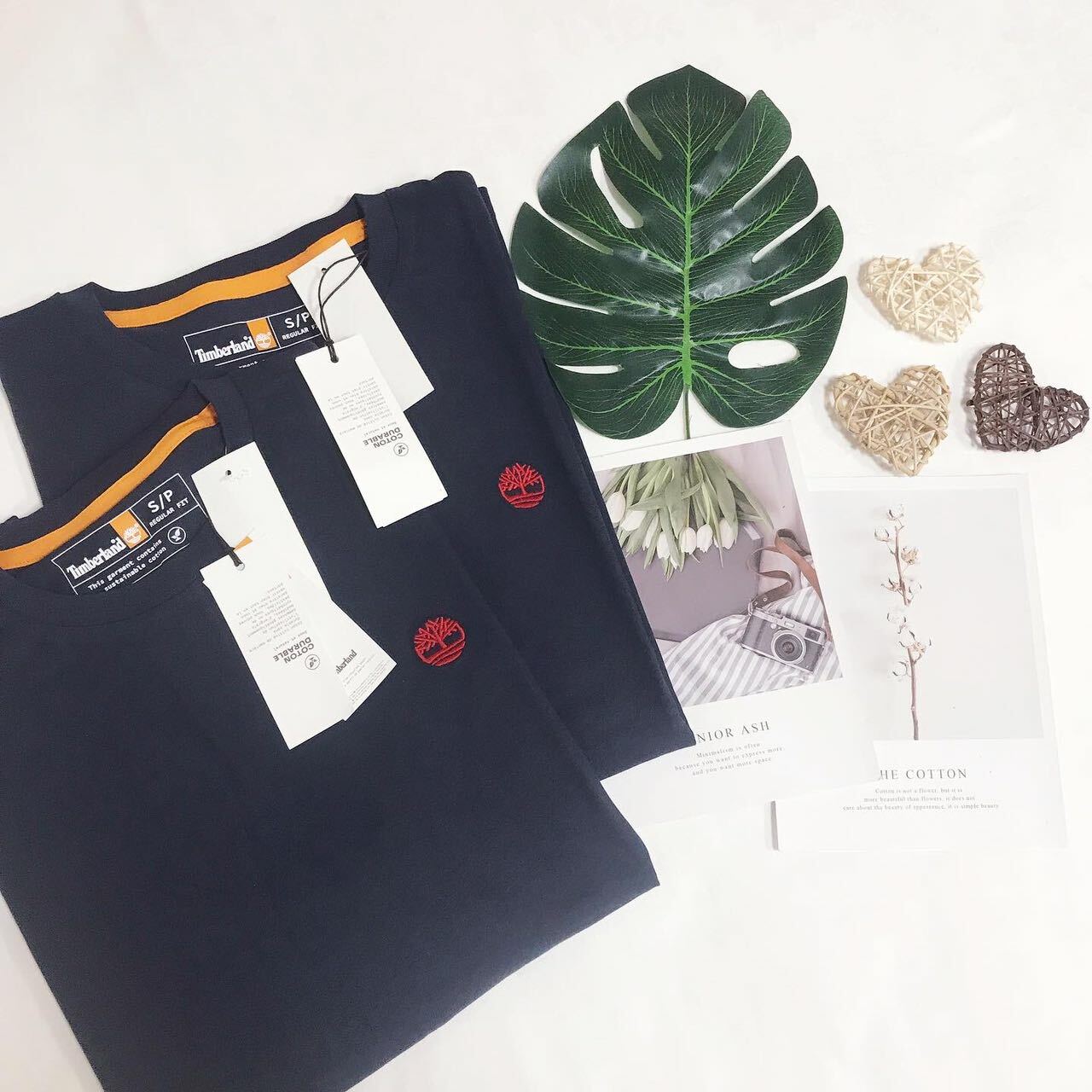 TIMBERLAND SMALL LOGO TEE 經典款