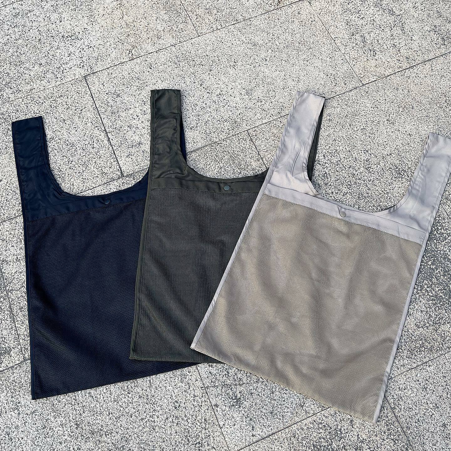 United Athle 再生聚酯纖維 防撕裂 可折疊袋 (有網眼袋) UA1391｜3139101