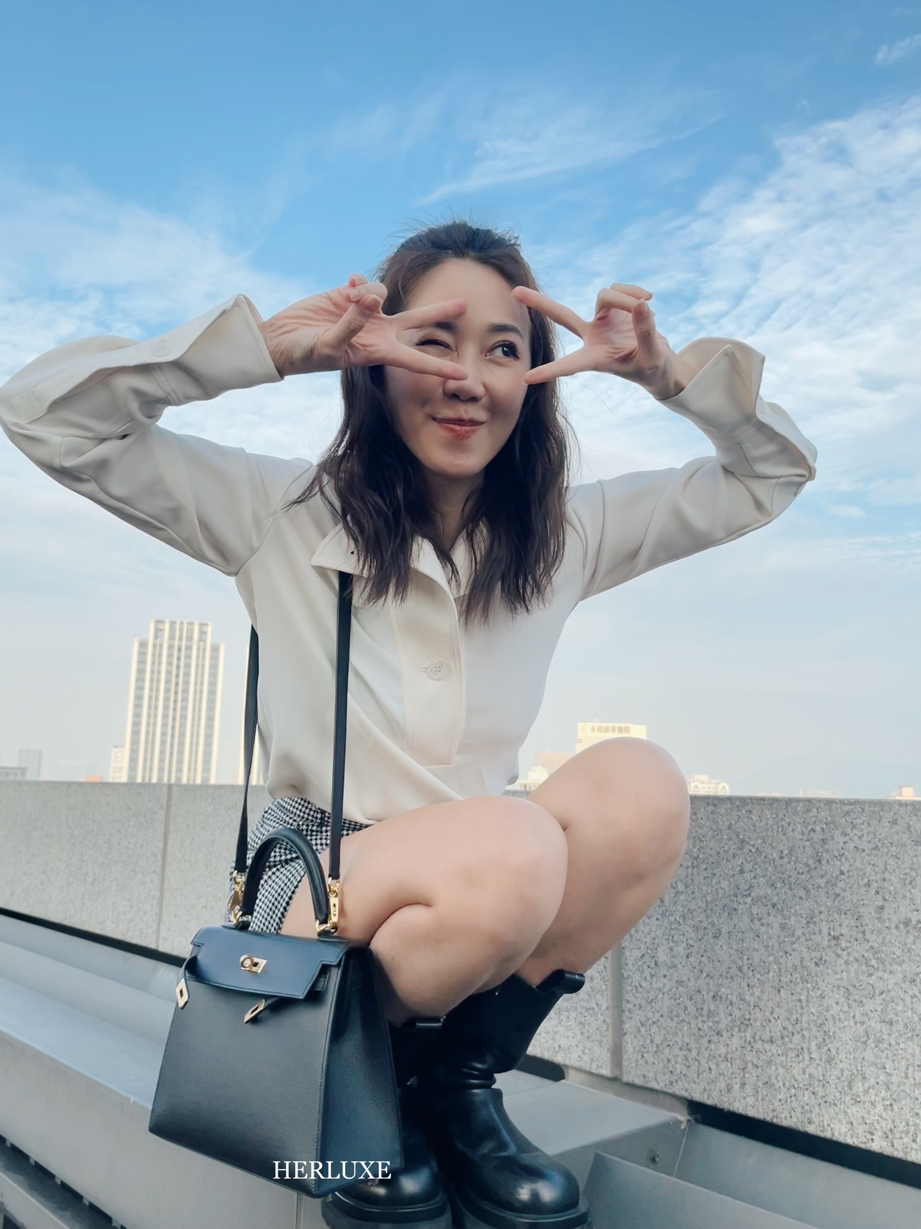 歌手 Artist 【 蔡明思 Jessica Tsoi 】Kelly 25 89 noir cc epsom U