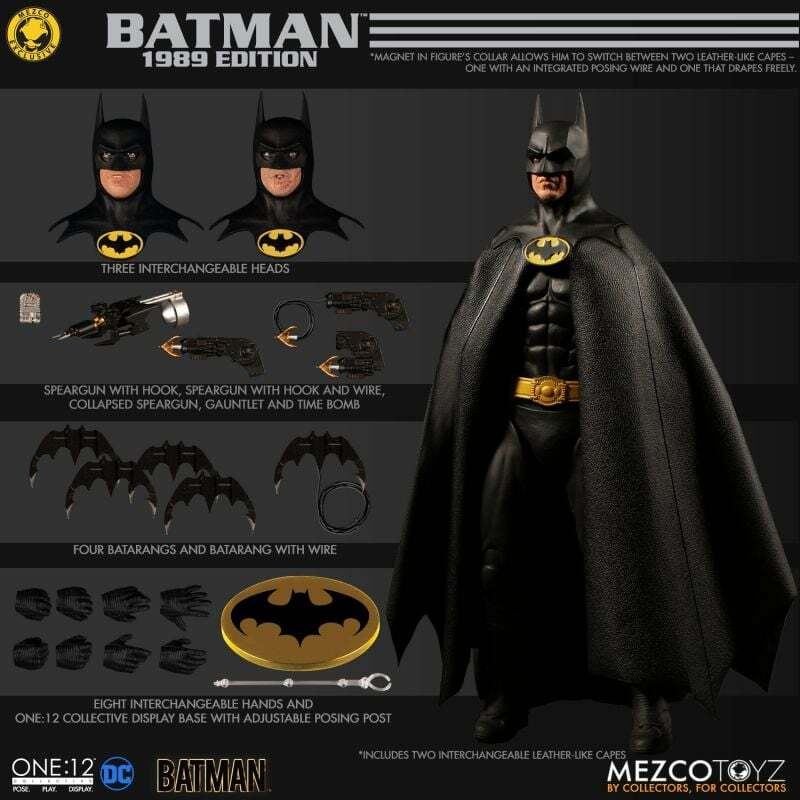 Mezco Batman 1989 Edition (Sealed)