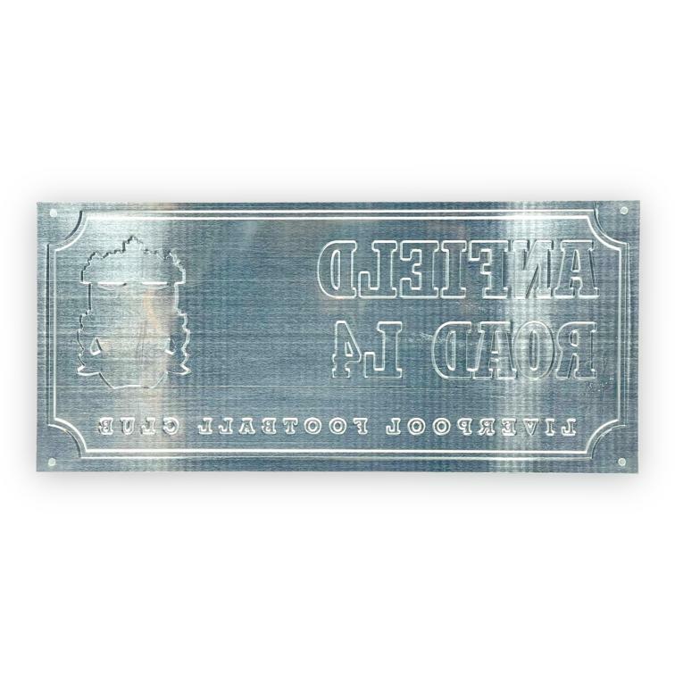 利物浦晏菲路球場經典舊化路牌