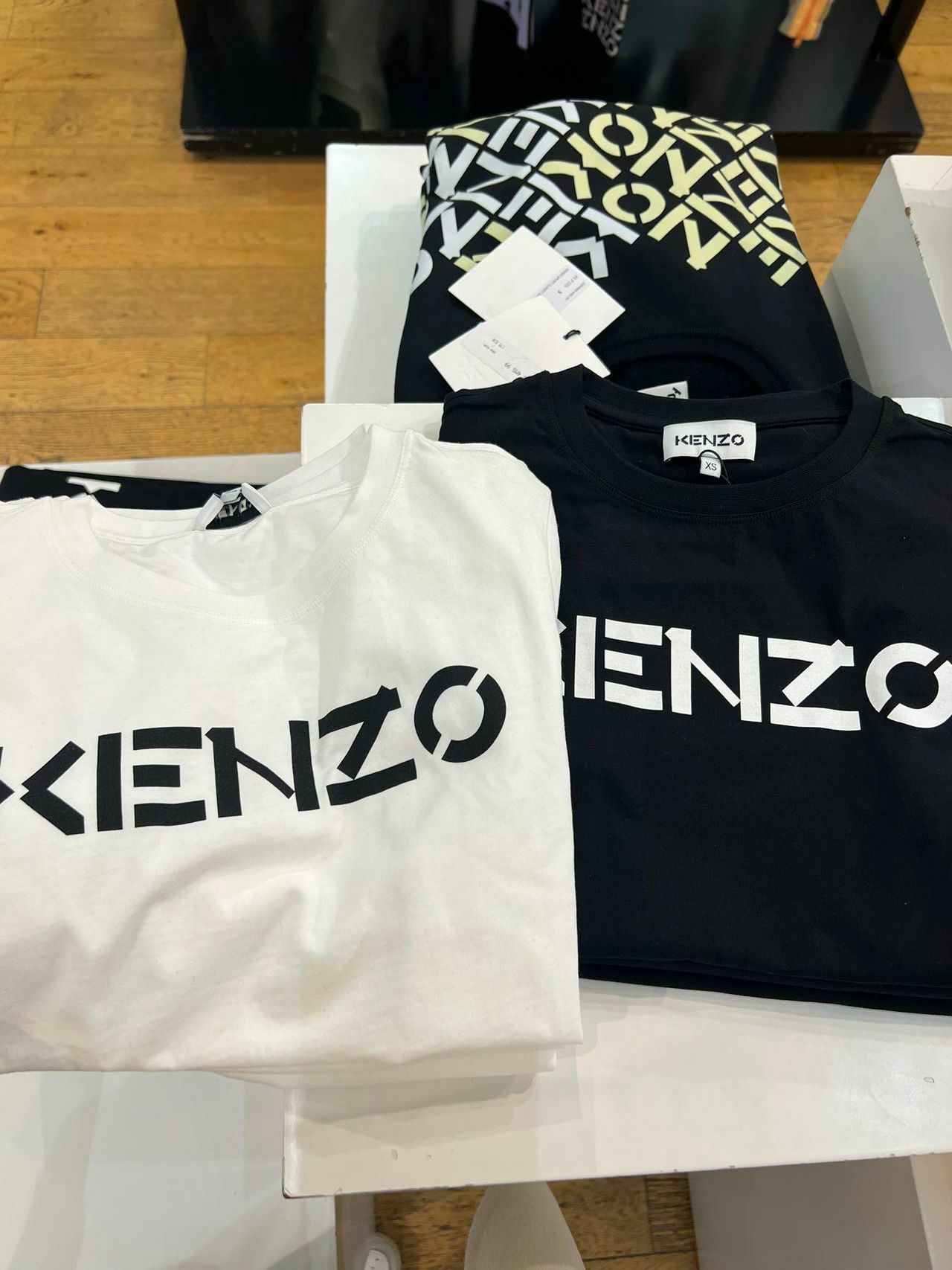 KENZO MEN CLASSIC T-SHIRT WITH KENZO WORD