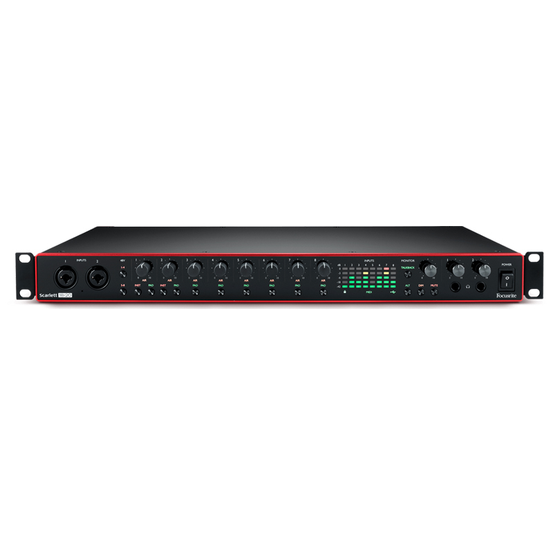 Focusrite Scarlett 18i20 4th Gen｜錄音介面