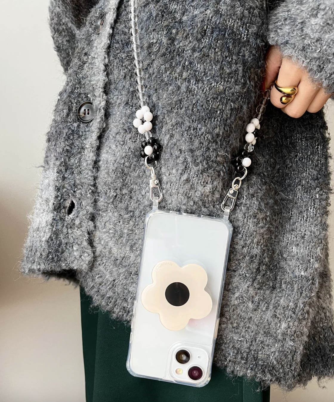 日本選物| 人氣小花花手機掛繩 ( 6色入 )