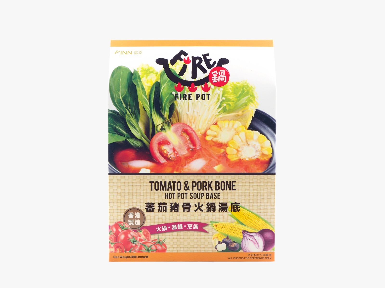 Fire鍋-蕃茄豬骨火鍋湯底 400g