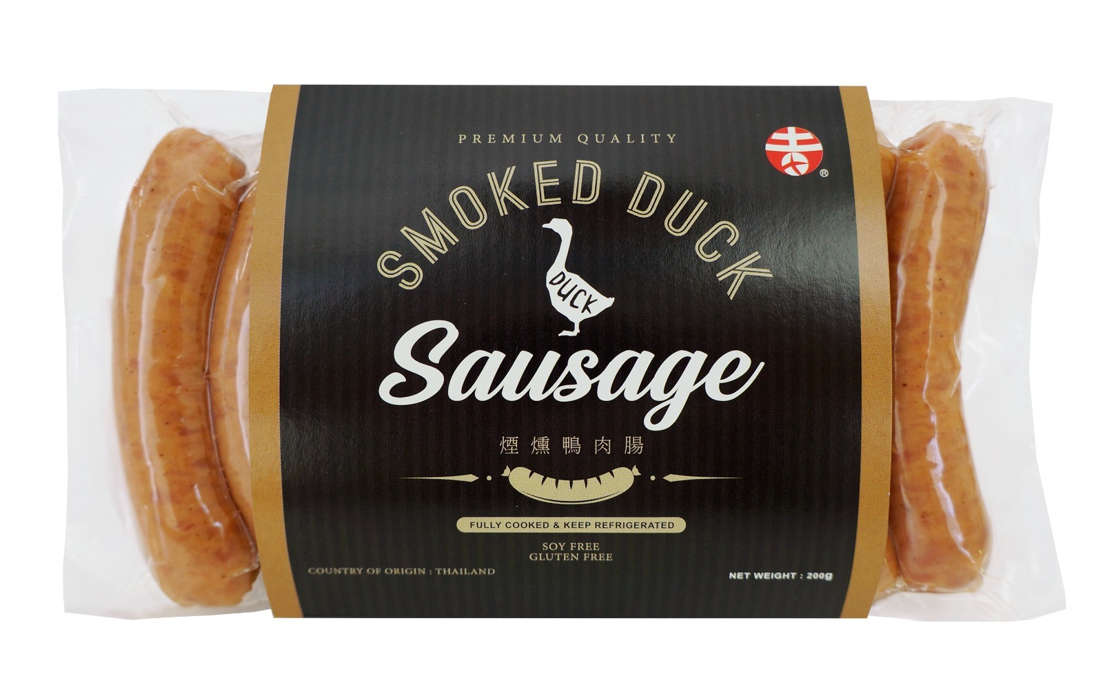 煙煄鴨肉腸 (8條) 200g
