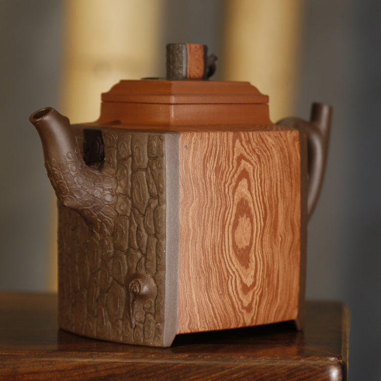 【自然之美】-- 以回歸自然為特點的紫砂藝術品。