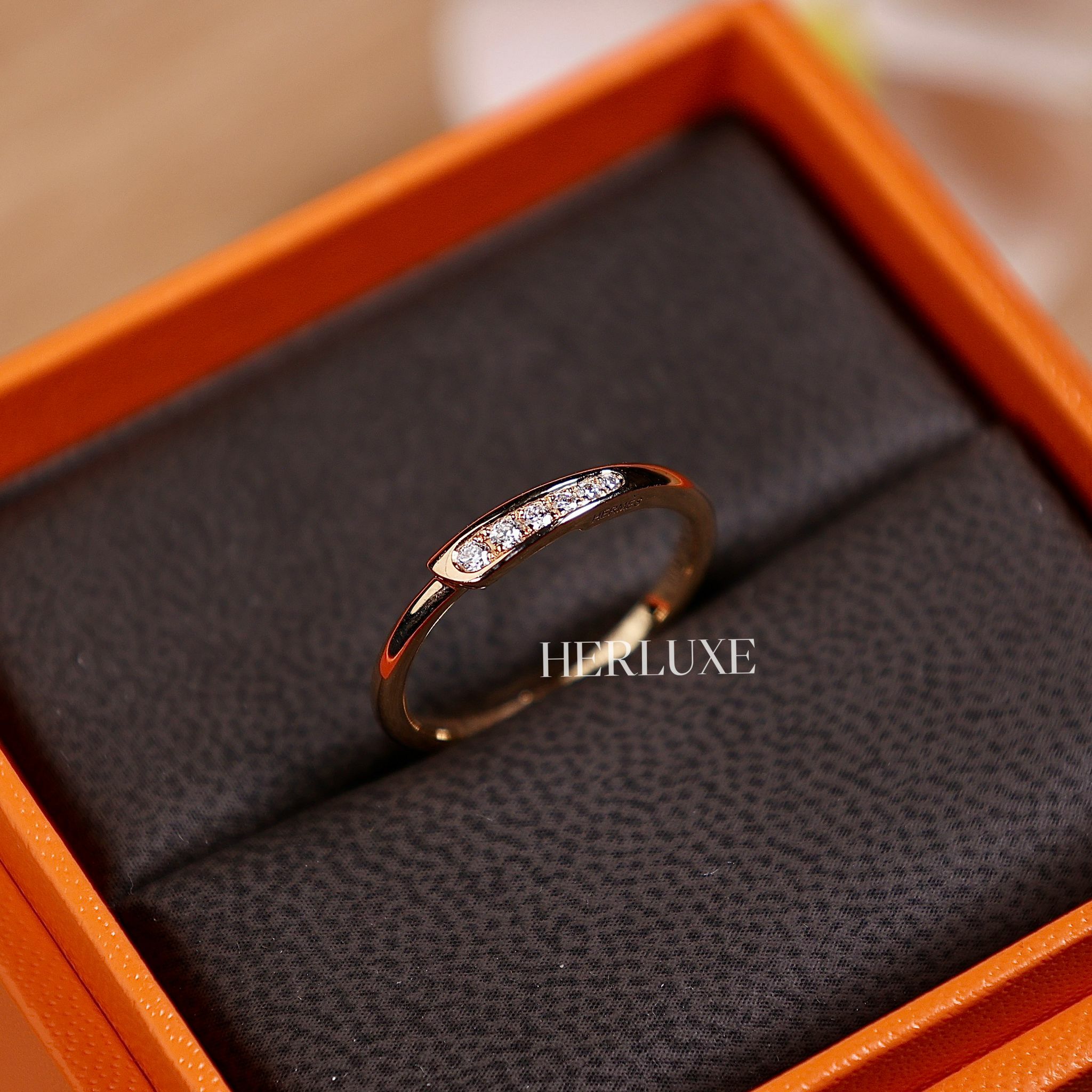 Chaine d’ancre punk ring 18k D6 0.07ct size 52