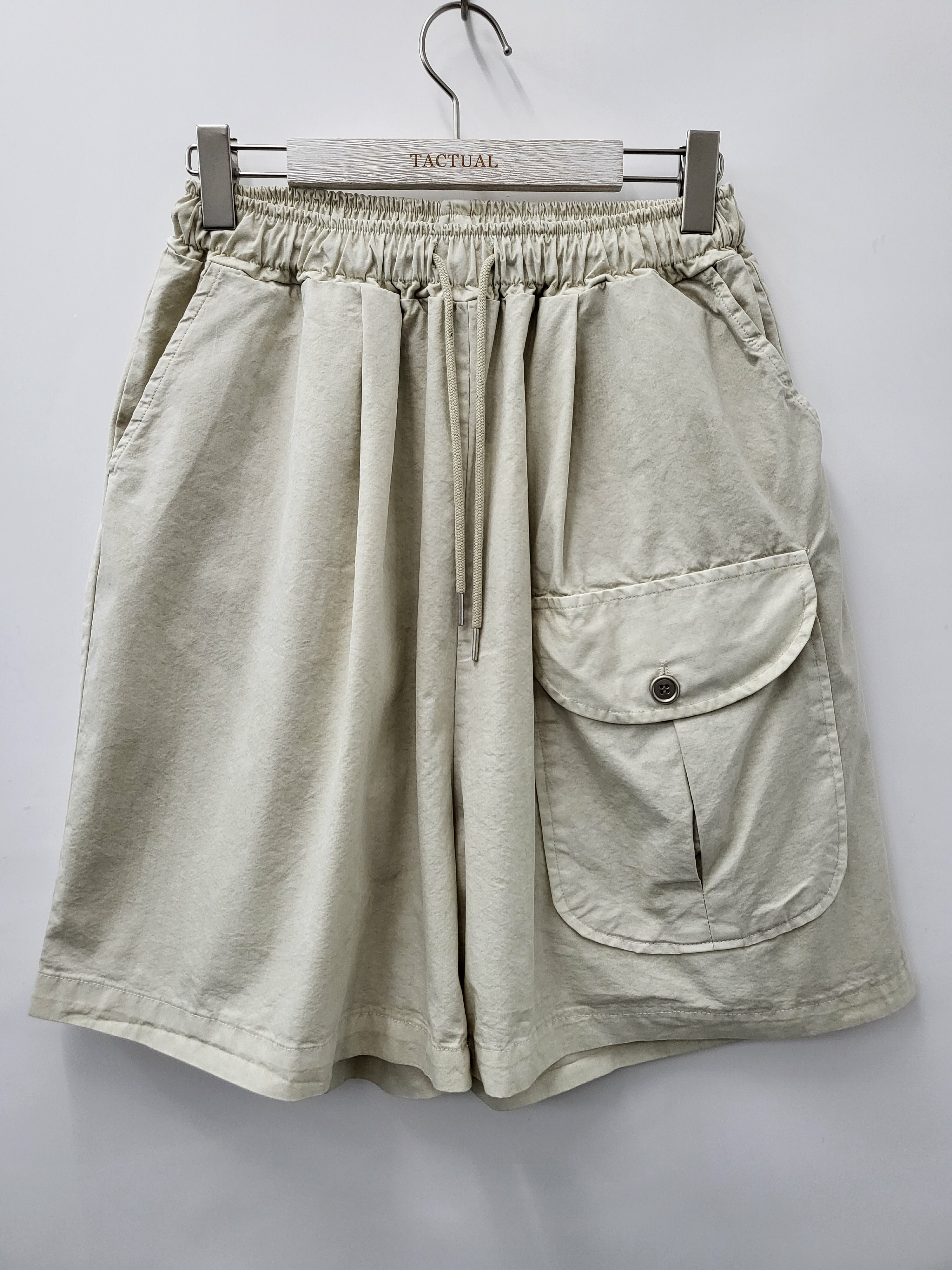 淨色洗水短褲 P2319