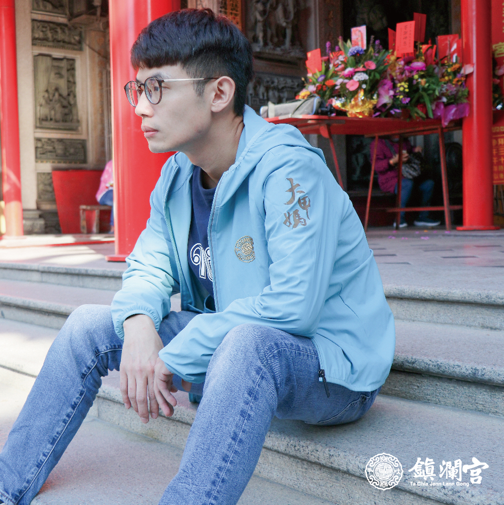 保庇涼感外套(淺藍)|通勤必備|防曬外套|超涼感體驗【鎮瀾宮】