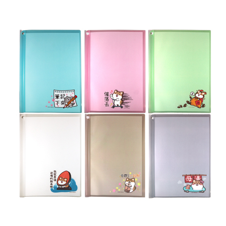 【PENROTE筆樂】柴語錄A4附桿文件夾