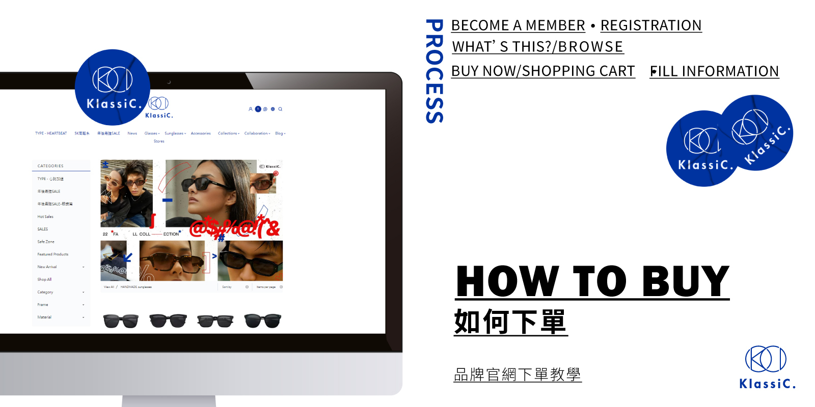 KlassiC.眼鏡,眼鏡,墨鏡,太陽眼鏡