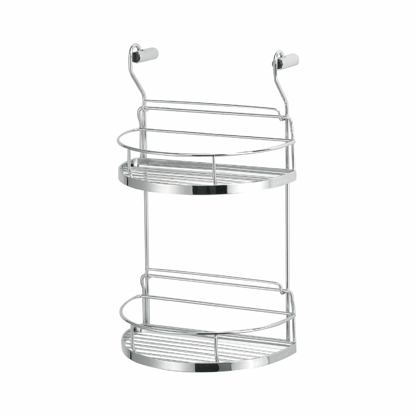 日日商 衛浴系列-半圓形雙層活動架 ST2299B-2