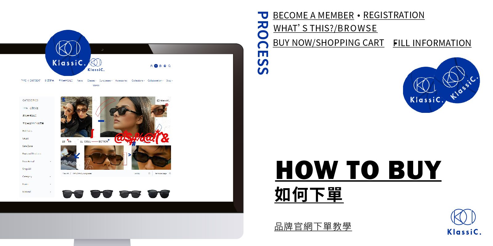 KlassiC.眼鏡,眼鏡,墨鏡,太陽眼鏡