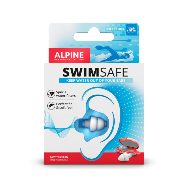 Alpine SwimSafe 游泳耳塞 無痛耳塞 隔音耳塞 軟耳塞 耳塞 ALPINE-S-SAFE