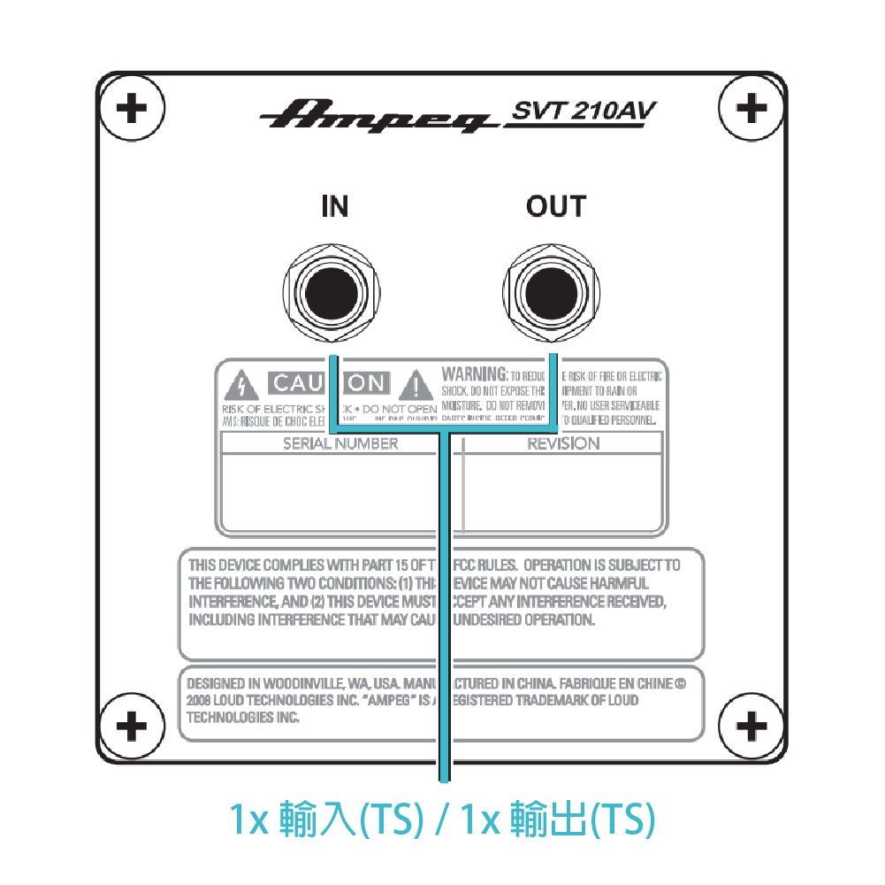 Ampeg Ampeg / SVT-210AV 電貝斯音箱體(2x10吋,200W) 第 3 張圖片｜三峽吉他 / Bass