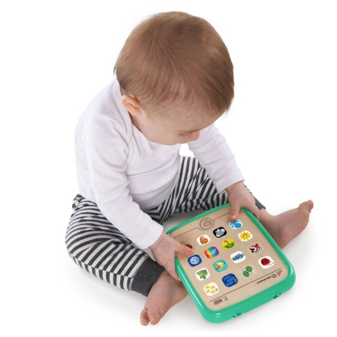 【樂森藥局】德國 HAPE BE魔法觸控平板電腦 木製玩具 平板玩具 觸控平板