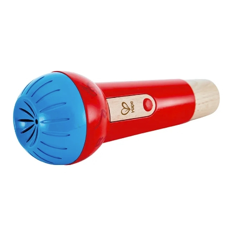 【樂森藥局】德國 HAPE 回聲麥克風 木製玩具 麥克風