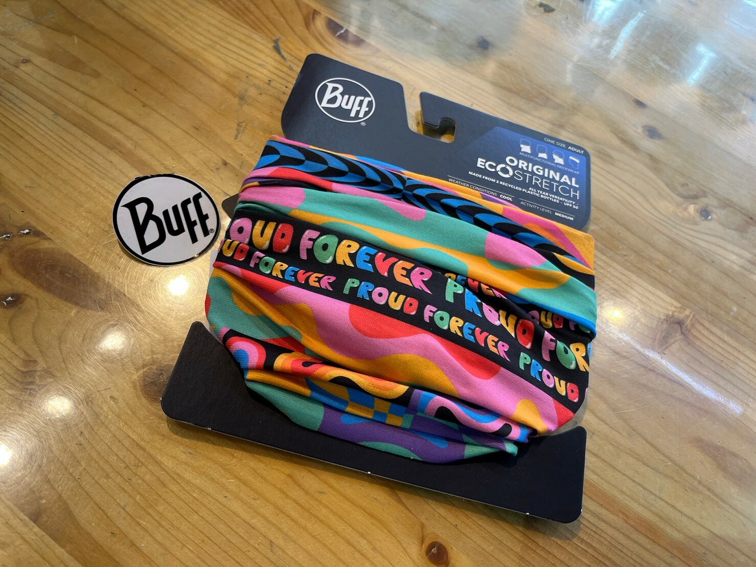 BUFF ORIGINAL PLUS - PRIDE 彩虹樂趣 魔術頭巾 吸濕排汗