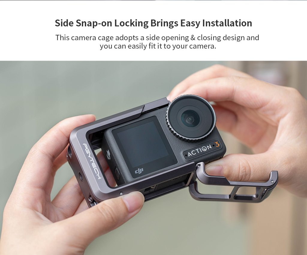 dji osmo action camera cage