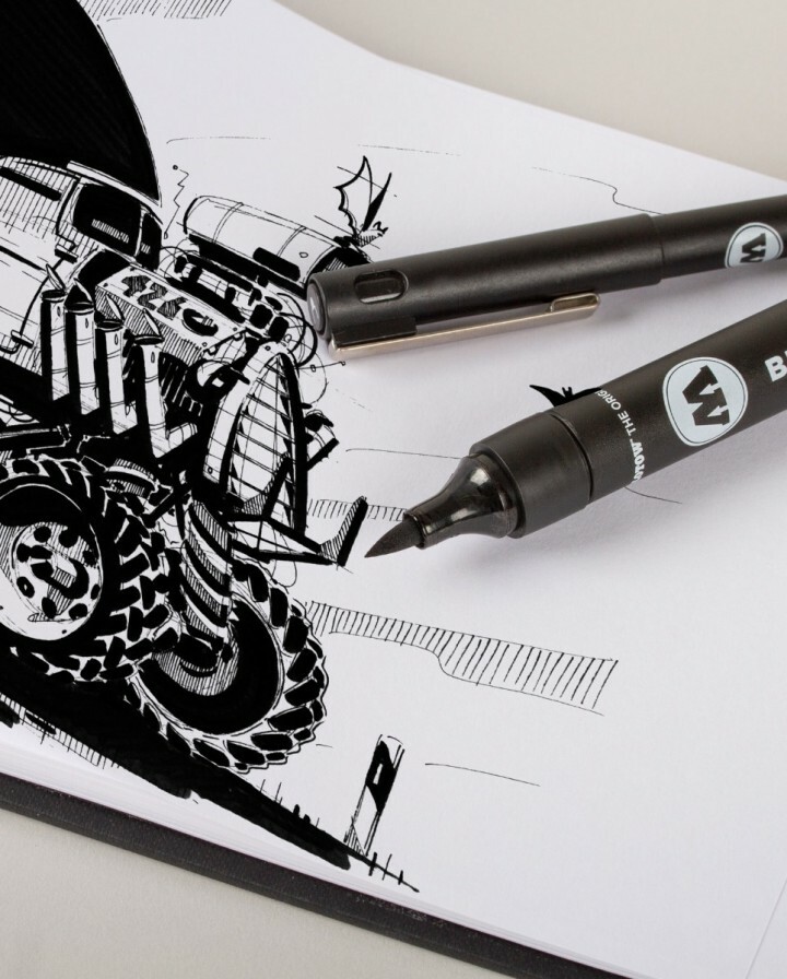 Blackbook Graffiti Sketching 黑本(繪圖本)