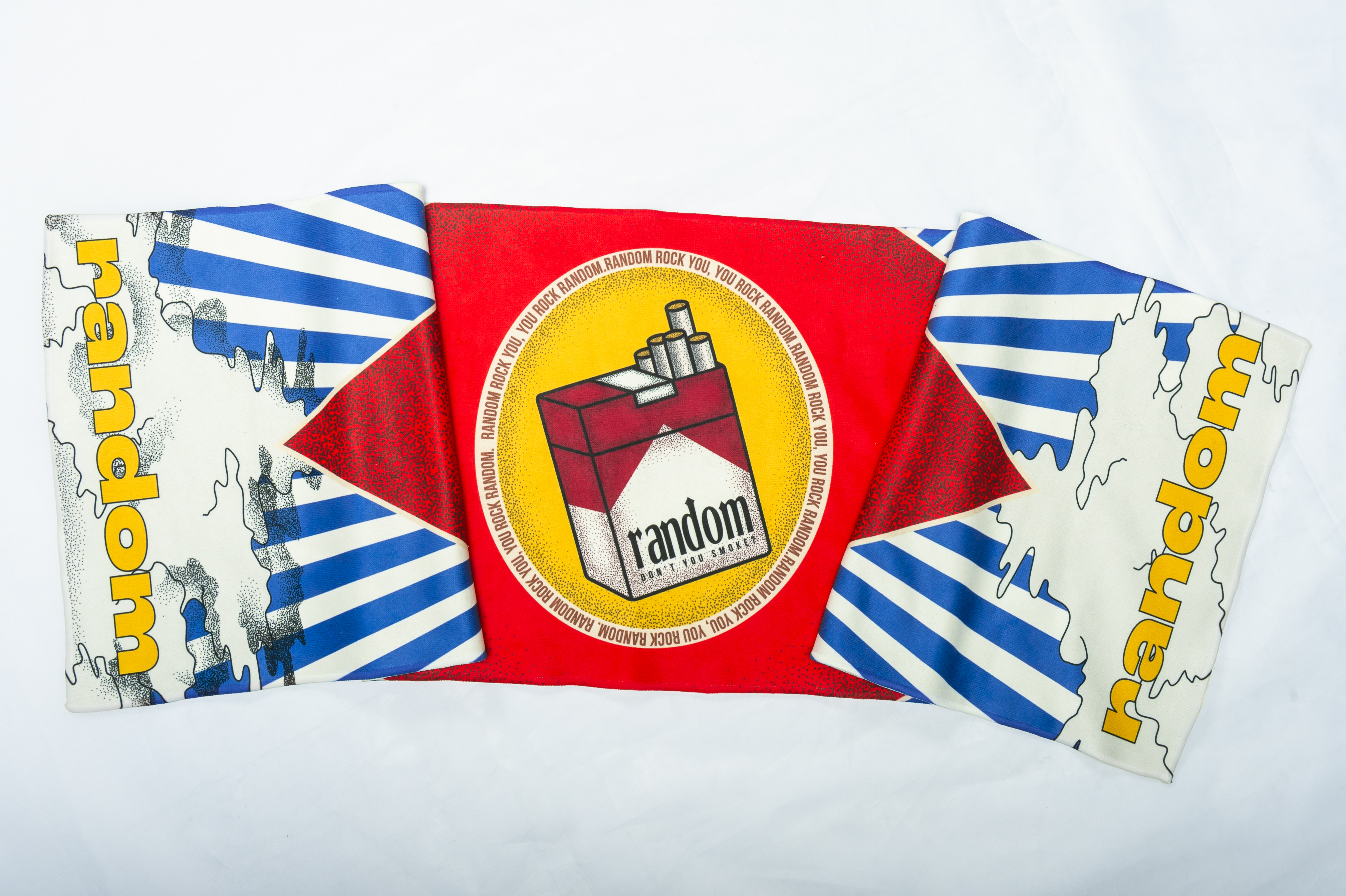 【隨性Random】隨性中年病毛巾