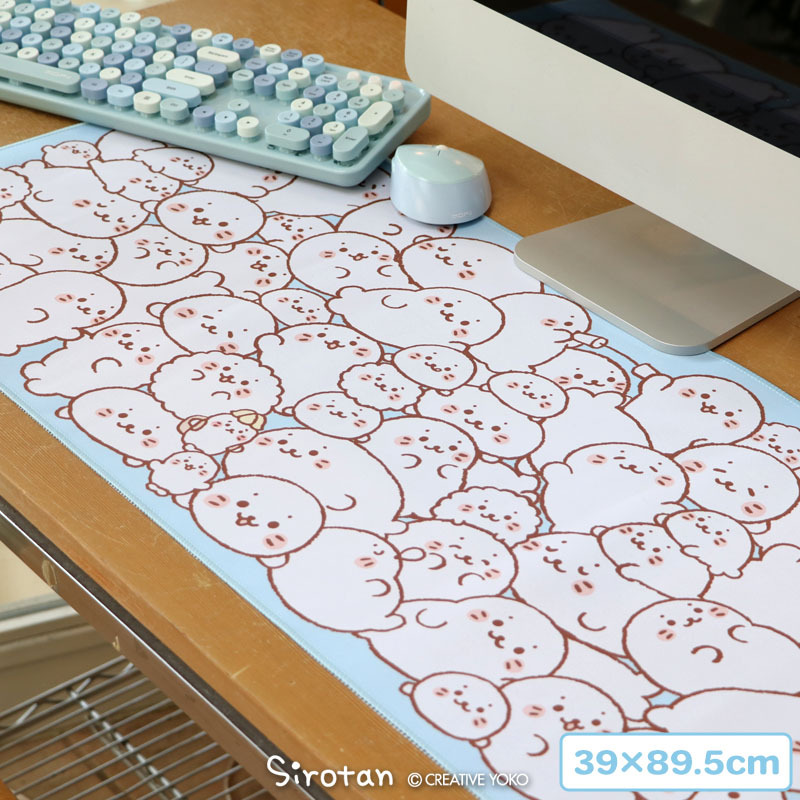 Sirotan 桌墊 滿滿小白 防滑