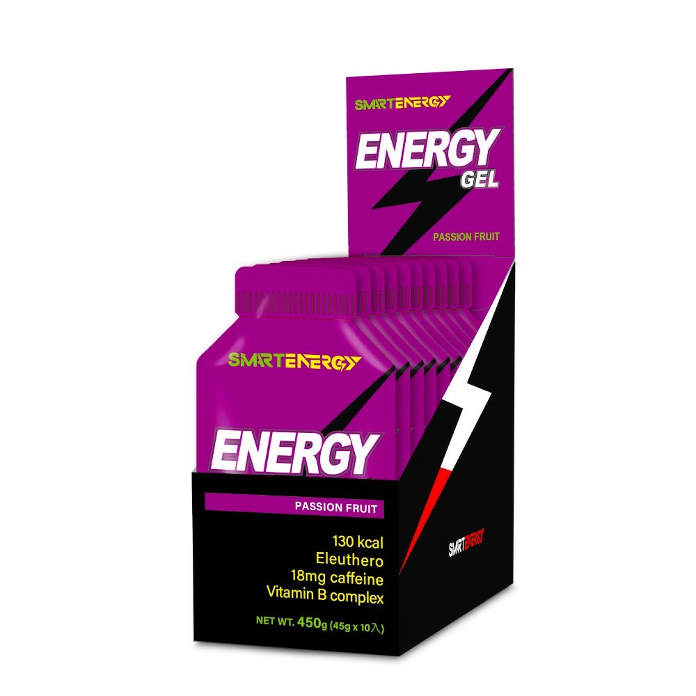 【紅牛聰勁】能量膠Energy Gel｜百香果口味（10入/盒）