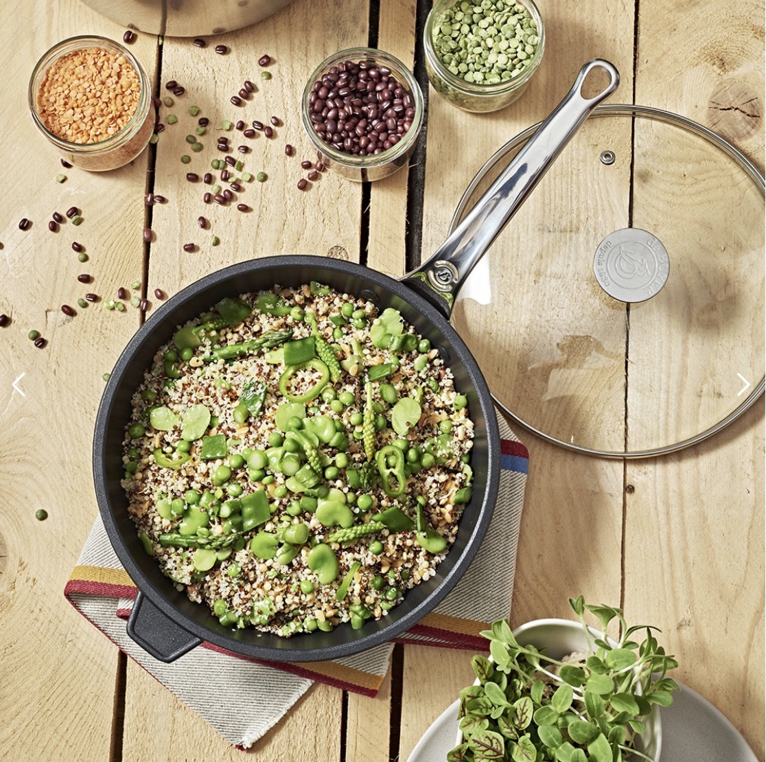 Choc Extreme鑄鋁系列 l 旗艦量子不沾深炒鍋(適用IH爐)