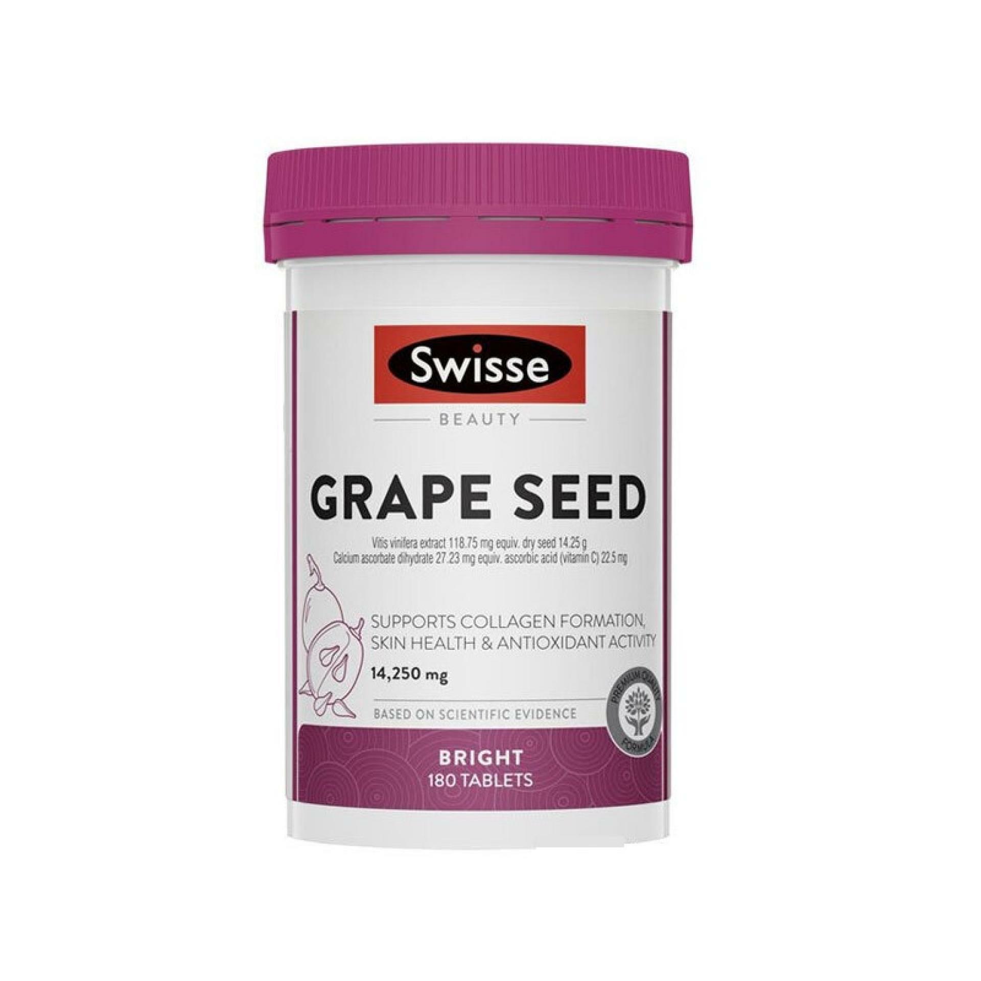 SWISSE BEAUTY 濃縮葡萄籽精華 Grape Seed 180粒
