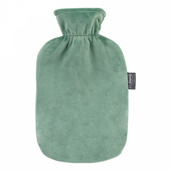 FASHY Hot Water Bottle with Fleece Cover