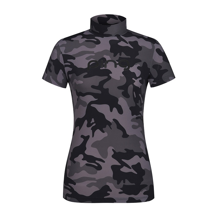 女【現貨】5折起/ 韓國FanTom 正品同步/韓版時尚迷彩涼感短袖T恤 /網美推薦高爾夫球衣/#MW112379