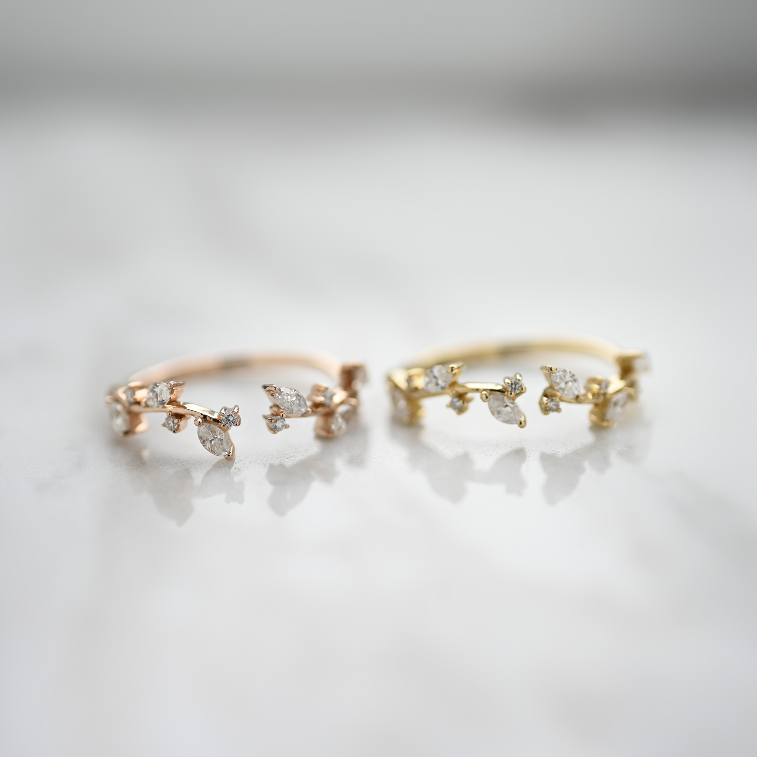 18K Merci Marquise Diamond Ring