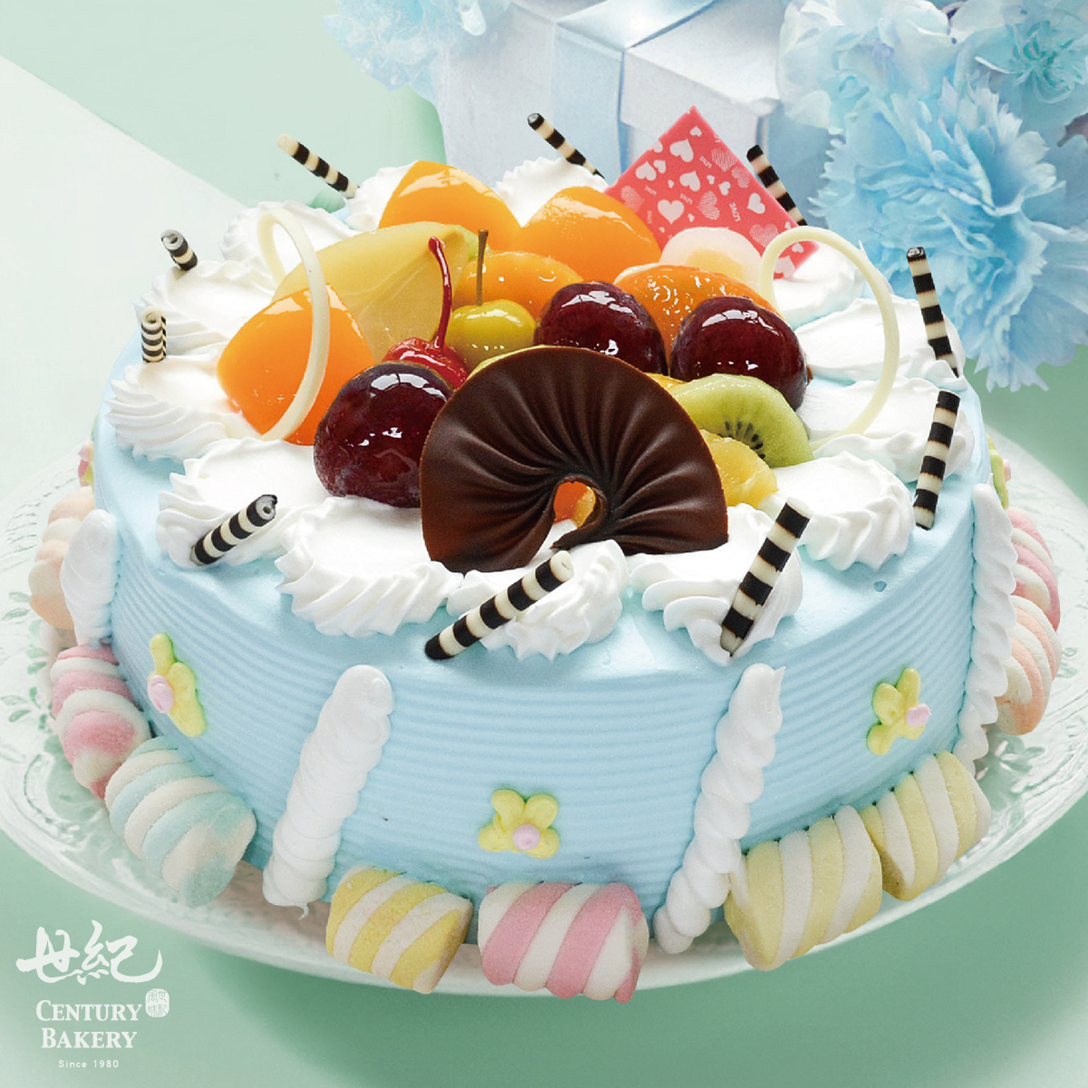 【漾藍海軍蛋糕】