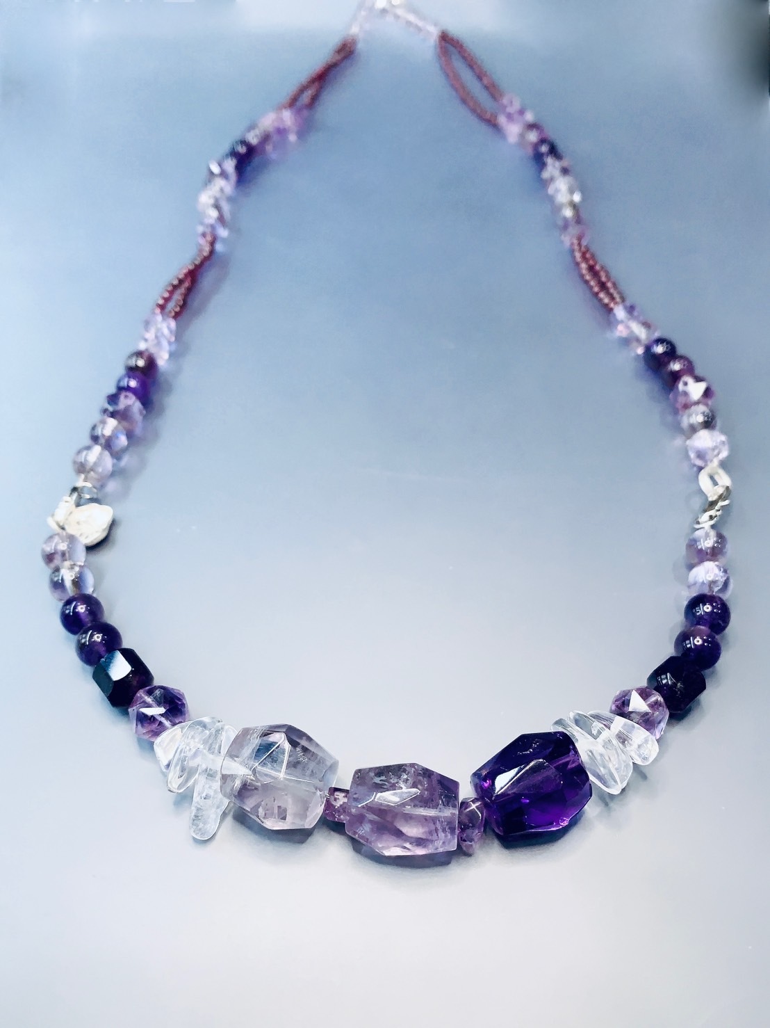 思緒清晰丨紫水晶紅石榴石一款多用丨二月誕生石