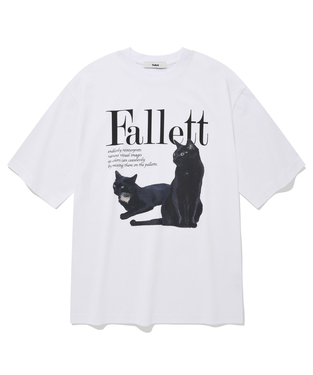 FALLETT - FALLETT - DEUX NERO SHORT SLEEVE (WHITE)