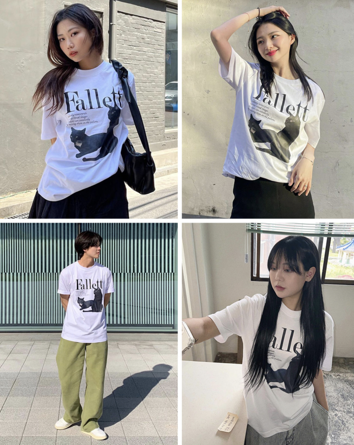 FALLETT - FALLETT - DEUX NERO SHORT SLEEVE (WHITE)