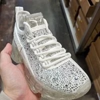 [S] STEVE MADDEN MAXIMA-R,WHITE MULTI, MAXI10S1-WHITE MULTI (SSM80)