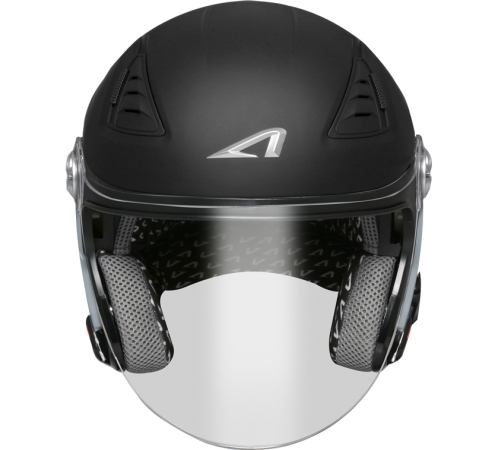 ASTONE DJ10A 素色 平光黑 3/4罩