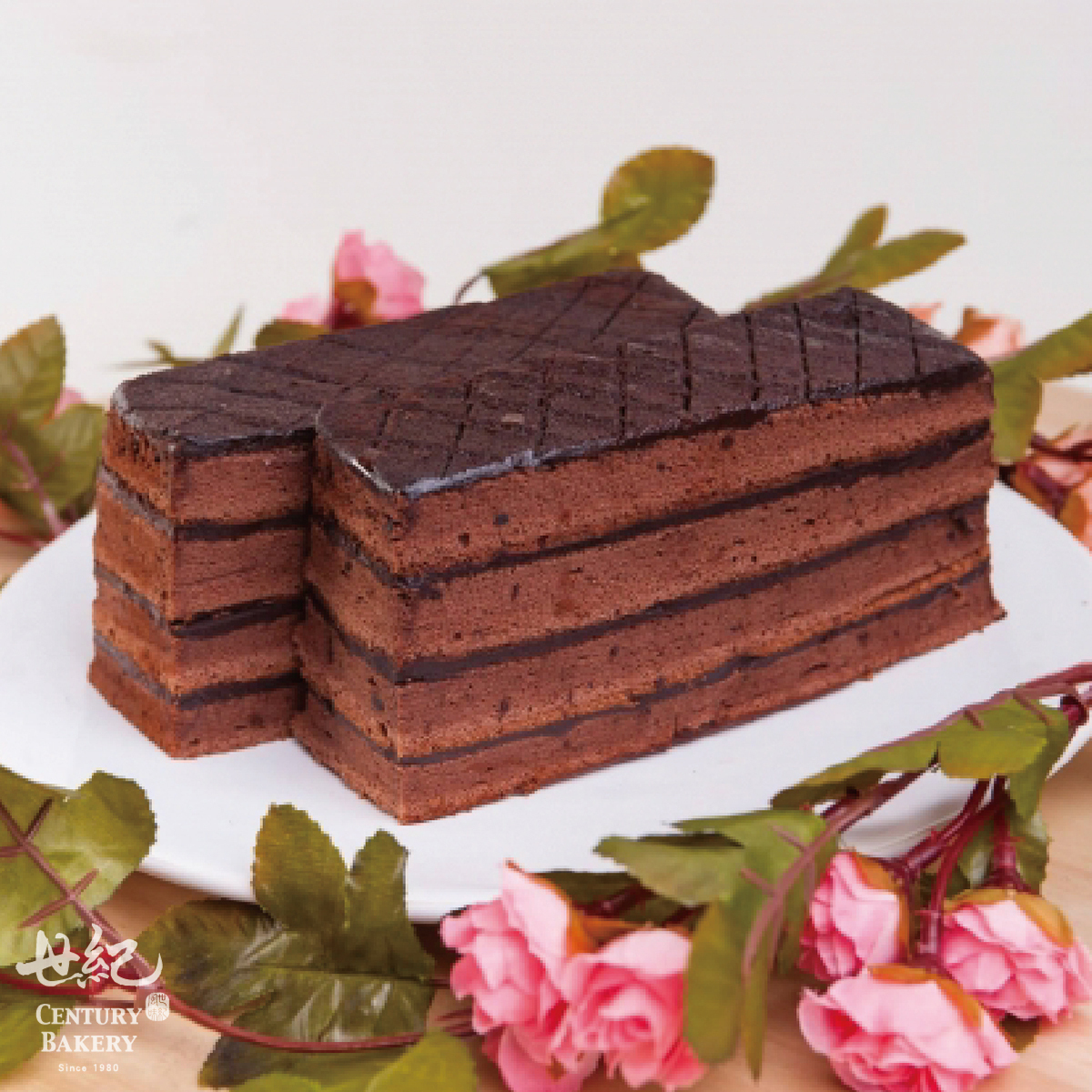 【典雅巧克力千層蛋糕】