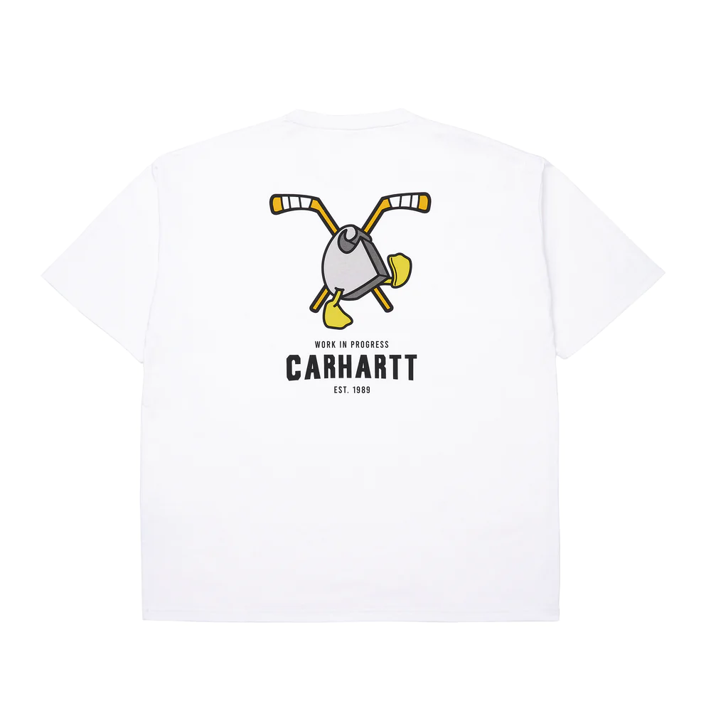 2023SS CARHARTT WIP S/S Celly T-shirt 寬版短T 曲棍球棒LOGO 現